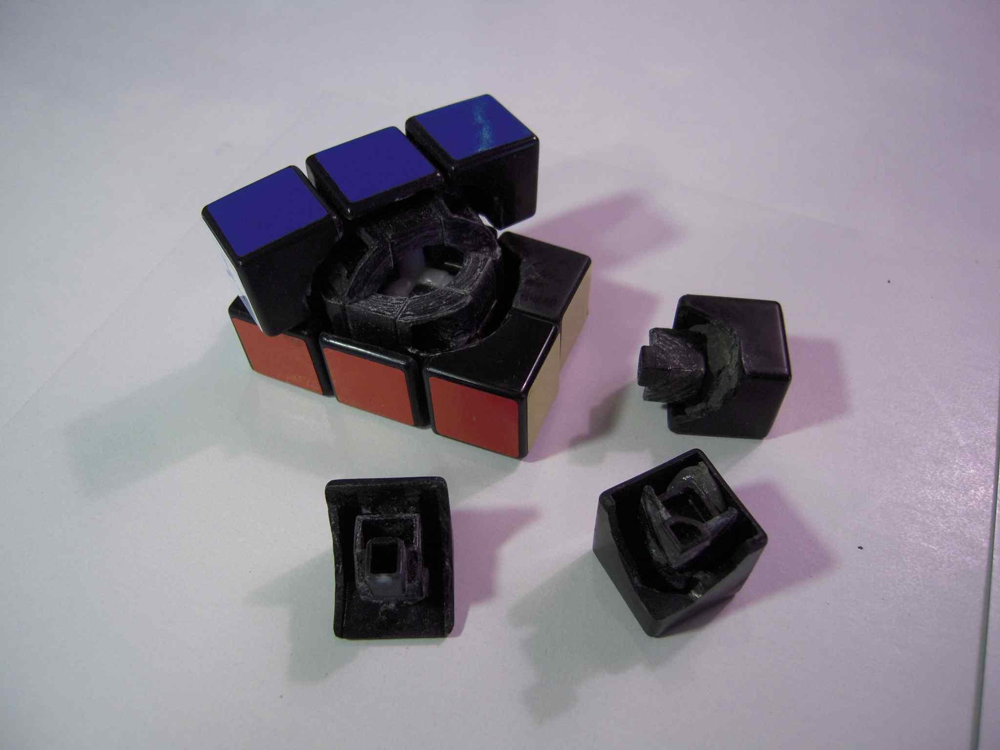 The 2&times;2&times;3 partially disassembled