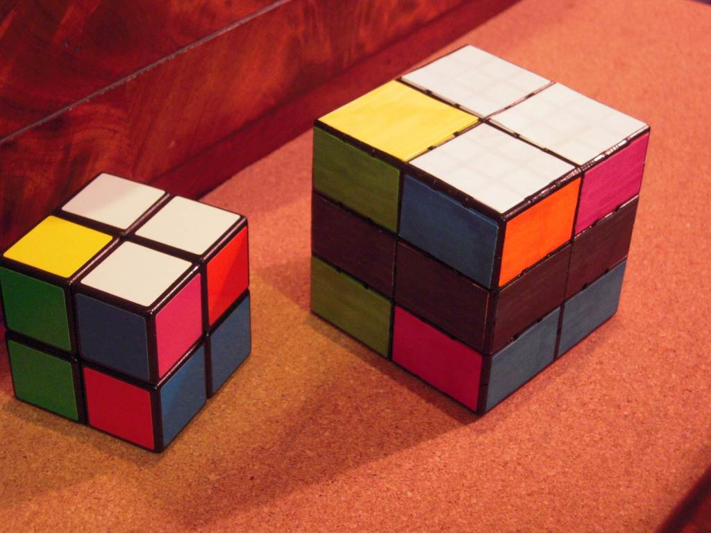 The restricted 2&times;2&times;2 can be emulated by bandaging a 6&times;6&times;6
