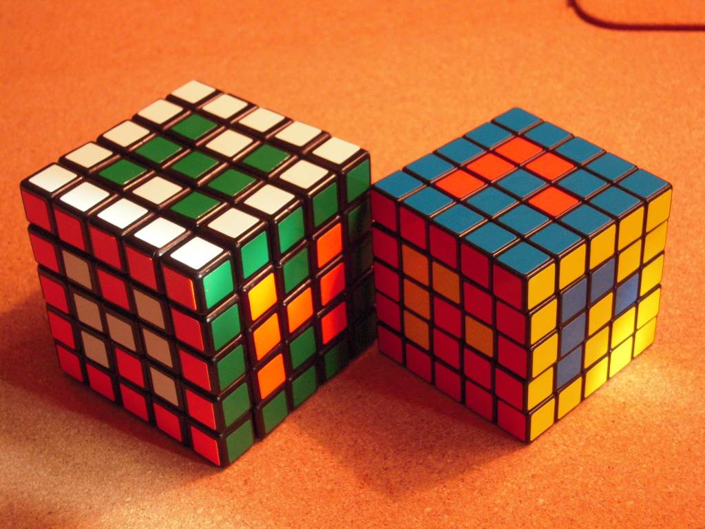 Rubik and Eastsheen 5&times;5&times;5 Cubes